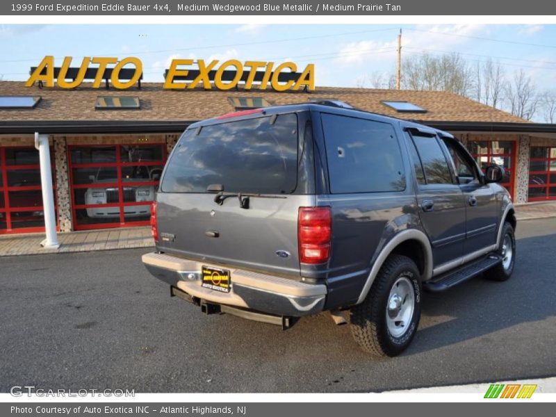 Medium Wedgewood Blue Metallic / Medium Prairie Tan 1999 Ford Expedition Eddie Bauer 4x4