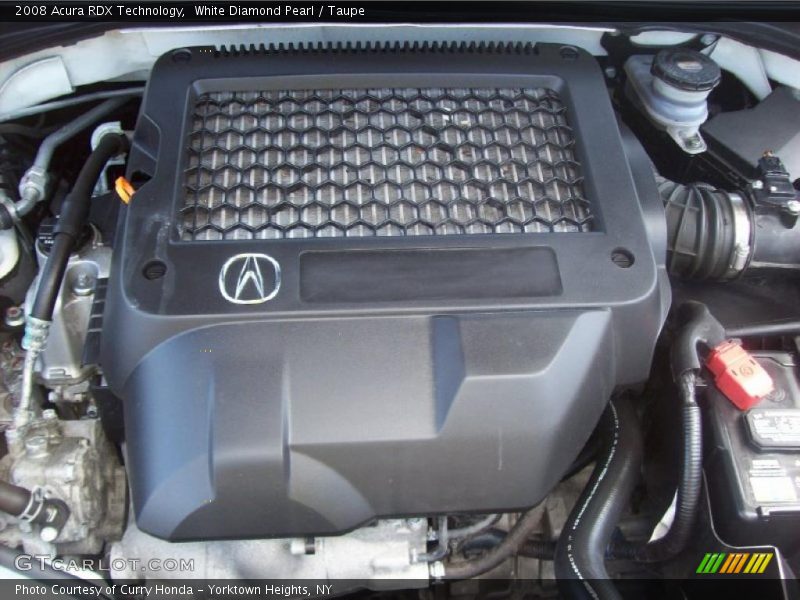 White Diamond Pearl / Taupe 2008 Acura RDX Technology
