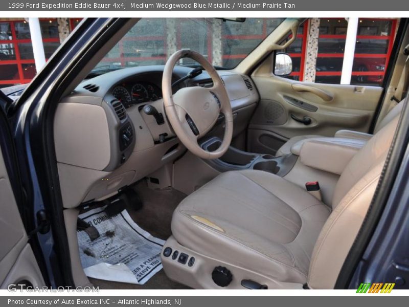 Medium Wedgewood Blue Metallic / Medium Prairie Tan 1999 Ford Expedition Eddie Bauer 4x4