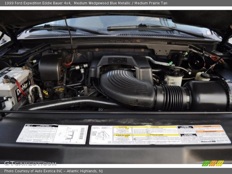 Medium Wedgewood Blue Metallic / Medium Prairie Tan 1999 Ford Expedition Eddie Bauer 4x4