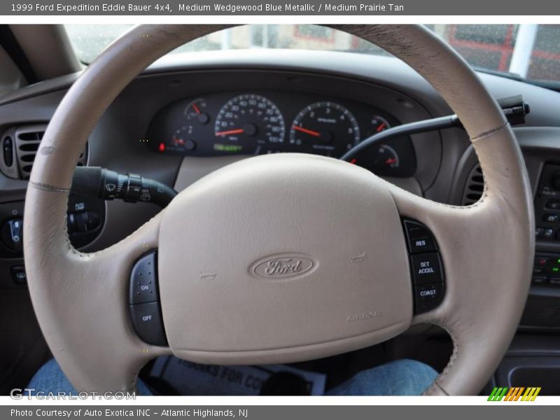 Medium Wedgewood Blue Metallic / Medium Prairie Tan 1999 Ford Expedition Eddie Bauer 4x4