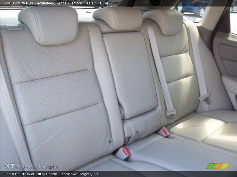 White Diamond Pearl / Taupe 2008 Acura RDX Technology