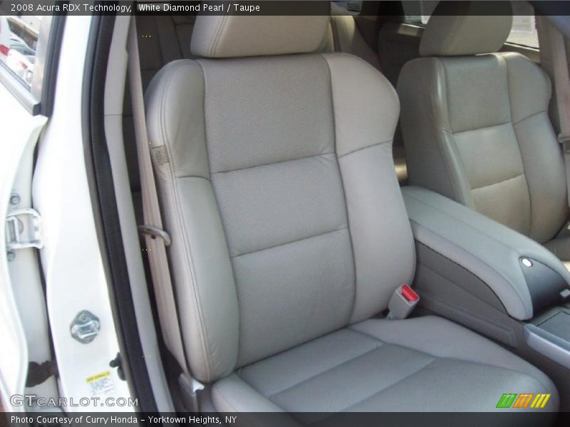White Diamond Pearl / Taupe 2008 Acura RDX Technology