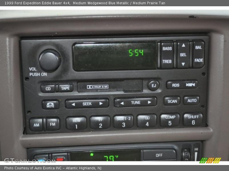 Medium Wedgewood Blue Metallic / Medium Prairie Tan 1999 Ford Expedition Eddie Bauer 4x4
