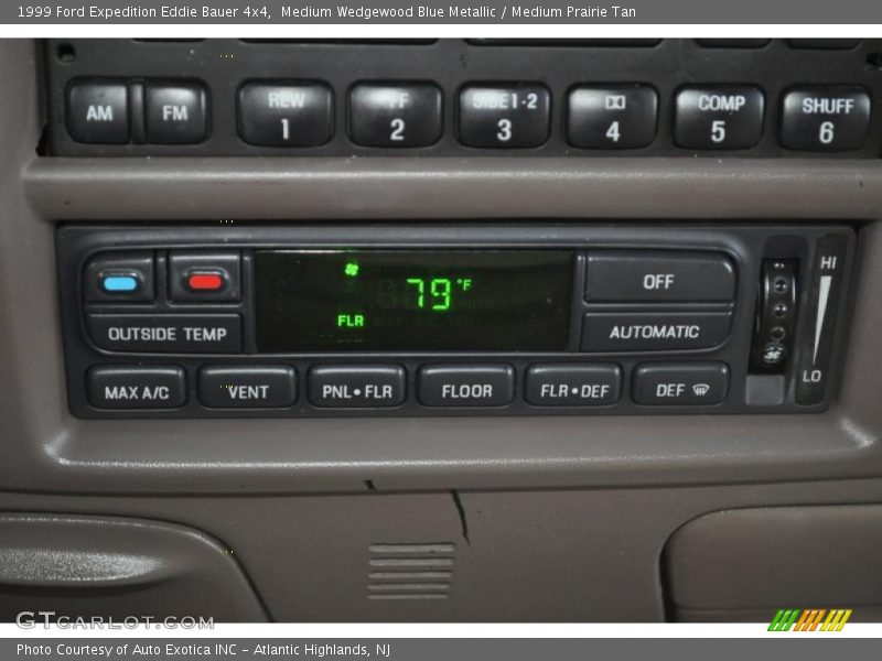 Medium Wedgewood Blue Metallic / Medium Prairie Tan 1999 Ford Expedition Eddie Bauer 4x4