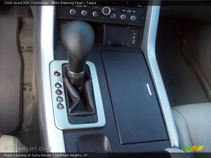 White Diamond Pearl / Taupe 2008 Acura RDX Technology