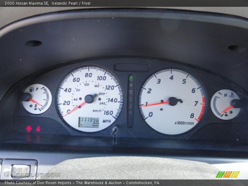 Icelandic Pearl / Frost 2000 Nissan Maxima SE