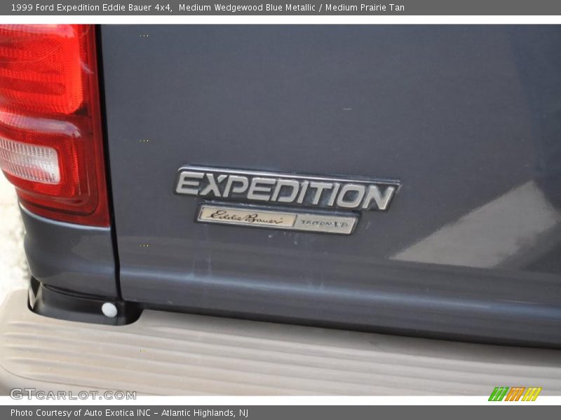 Medium Wedgewood Blue Metallic / Medium Prairie Tan 1999 Ford Expedition Eddie Bauer 4x4