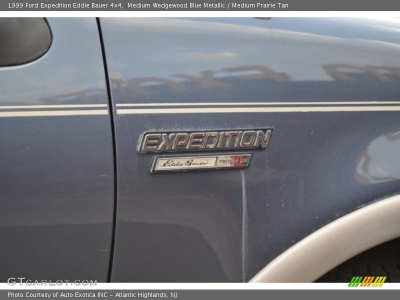 Medium Wedgewood Blue Metallic / Medium Prairie Tan 1999 Ford Expedition Eddie Bauer 4x4