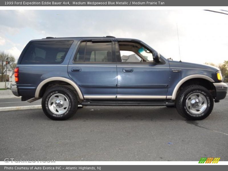 Medium Wedgewood Blue Metallic / Medium Prairie Tan 1999 Ford Expedition Eddie Bauer 4x4