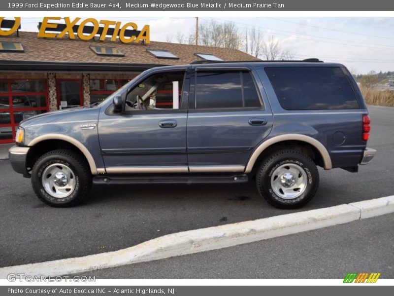 Medium Wedgewood Blue Metallic / Medium Prairie Tan 1999 Ford Expedition Eddie Bauer 4x4