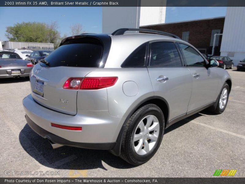  2003 FX 35 AWD Brilliant Silver Metallic