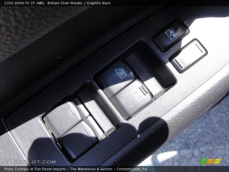 Brilliant Silver Metallic / Graphite Black 2003 Infiniti FX 35 AWD