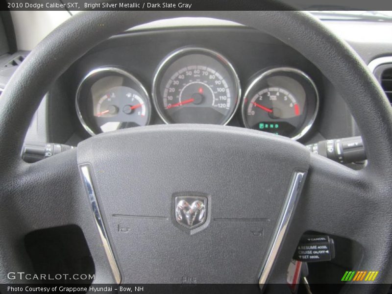 Bright Silver Metallic / Dark Slate Gray 2010 Dodge Caliber SXT