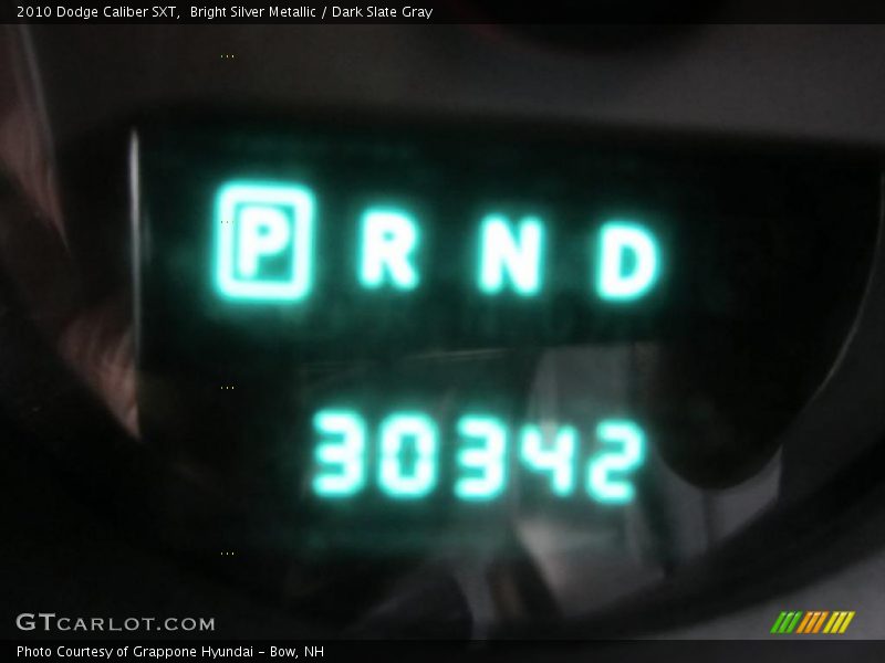 Bright Silver Metallic / Dark Slate Gray 2010 Dodge Caliber SXT
