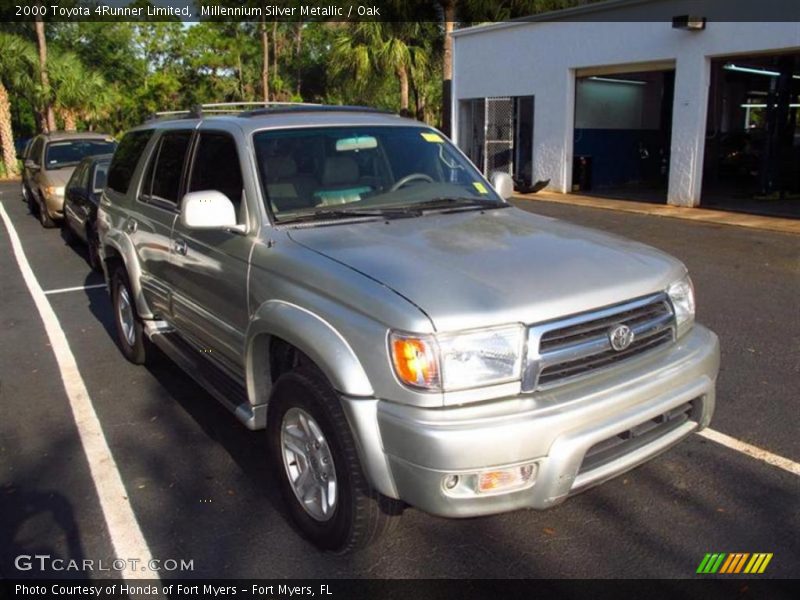 Millennium Silver Metallic / Oak 2000 Toyota 4Runner Limited