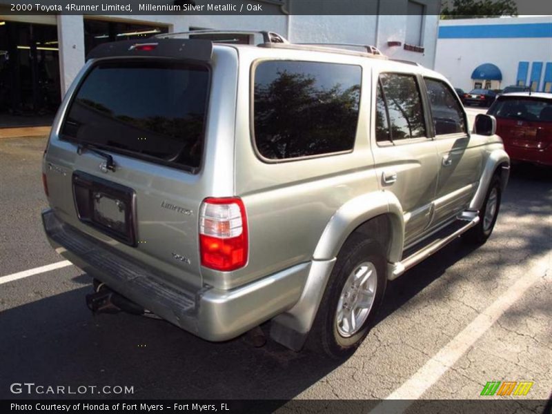 Millennium Silver Metallic / Oak 2000 Toyota 4Runner Limited
