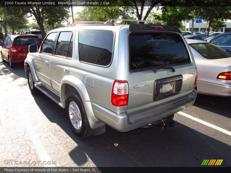 Millennium Silver Metallic / Oak 2000 Toyota 4Runner Limited