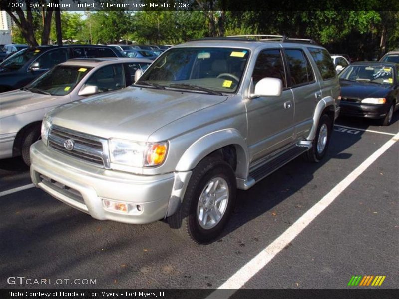 Millennium Silver Metallic / Oak 2000 Toyota 4Runner Limited