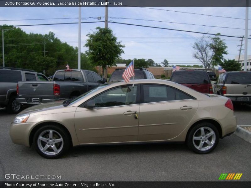 Sedona Beige Metallic / Light Taupe 2006 Pontiac G6 V6 Sedan