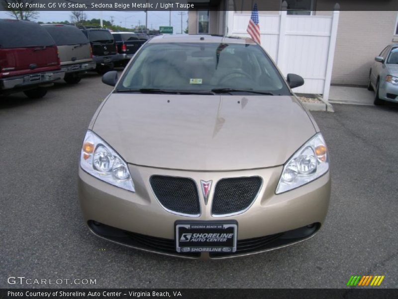 Sedona Beige Metallic / Light Taupe 2006 Pontiac G6 V6 Sedan