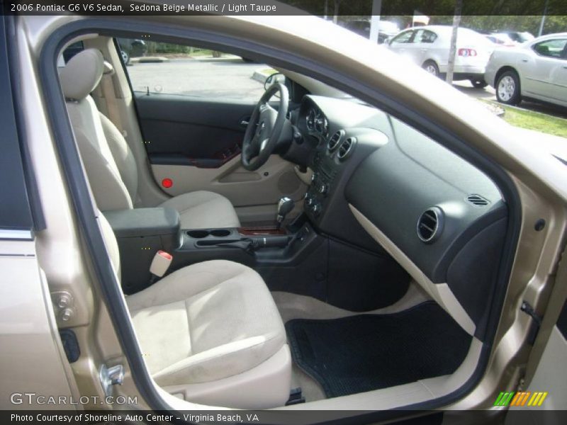 Sedona Beige Metallic / Light Taupe 2006 Pontiac G6 V6 Sedan