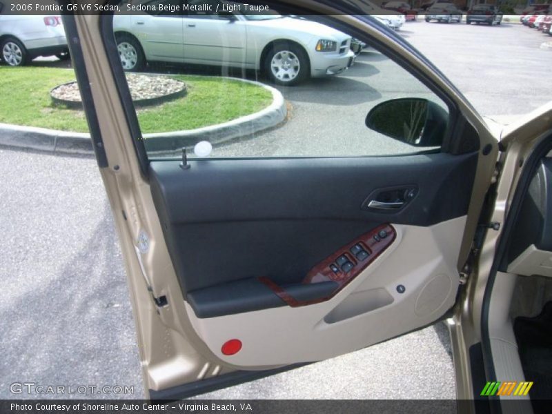 Sedona Beige Metallic / Light Taupe 2006 Pontiac G6 V6 Sedan