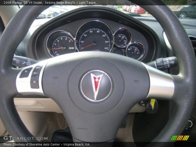 Sedona Beige Metallic / Light Taupe 2006 Pontiac G6 V6 Sedan