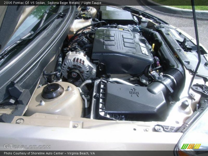 Sedona Beige Metallic / Light Taupe 2006 Pontiac G6 V6 Sedan