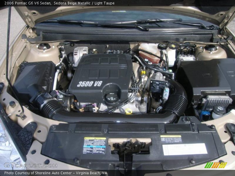 Sedona Beige Metallic / Light Taupe 2006 Pontiac G6 V6 Sedan