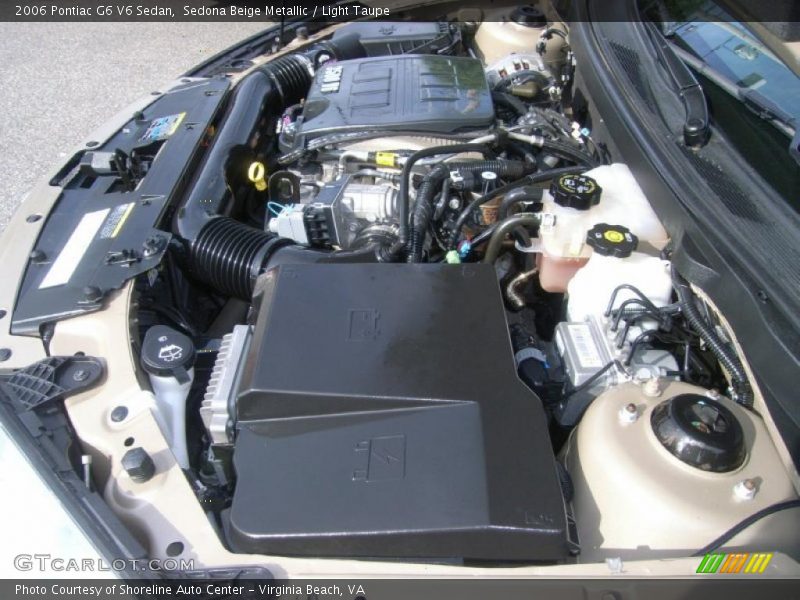 Sedona Beige Metallic / Light Taupe 2006 Pontiac G6 V6 Sedan