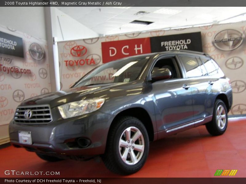 Magnetic Gray Metallic / Ash Gray 2008 Toyota Highlander 4WD