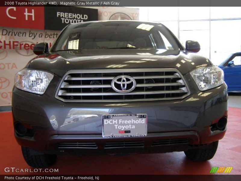 Magnetic Gray Metallic / Ash Gray 2008 Toyota Highlander 4WD