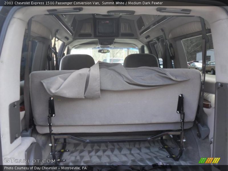  2003 Express 1500 Passenger Conversion Van Medium Dark Pewter Interior