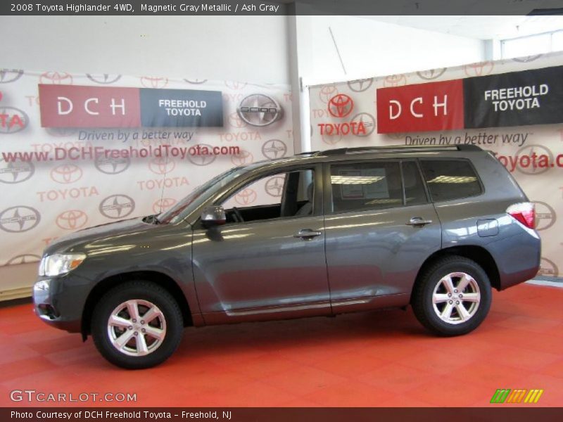 Magnetic Gray Metallic / Ash Gray 2008 Toyota Highlander 4WD