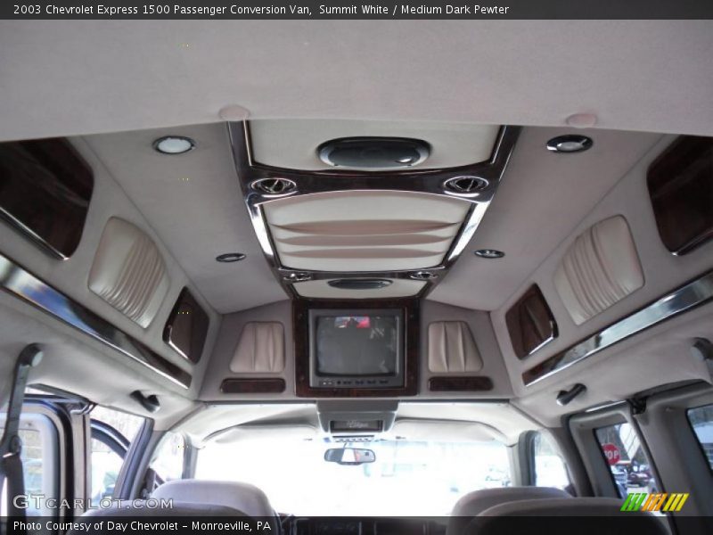  2003 Express 1500 Passenger Conversion Van Medium Dark Pewter Interior