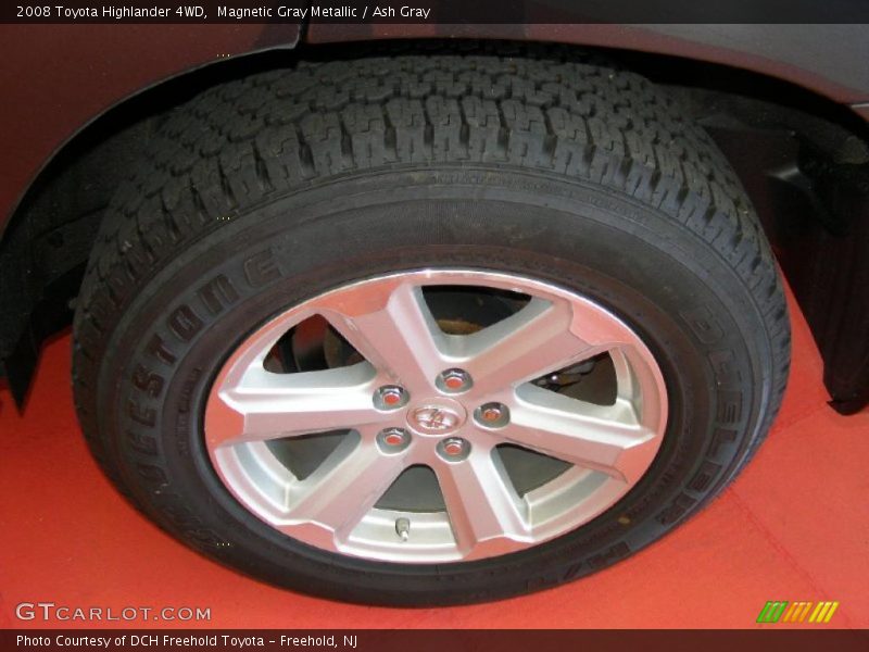 Magnetic Gray Metallic / Ash Gray 2008 Toyota Highlander 4WD