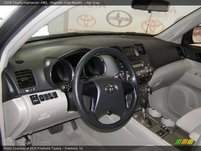 Magnetic Gray Metallic / Ash Gray 2008 Toyota Highlander 4WD