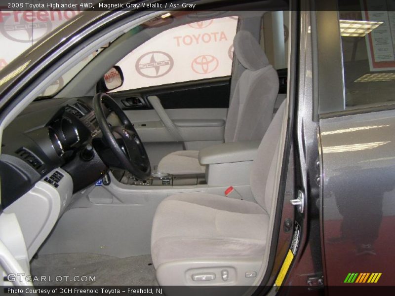Magnetic Gray Metallic / Ash Gray 2008 Toyota Highlander 4WD