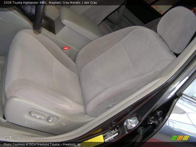 Magnetic Gray Metallic / Ash Gray 2008 Toyota Highlander 4WD