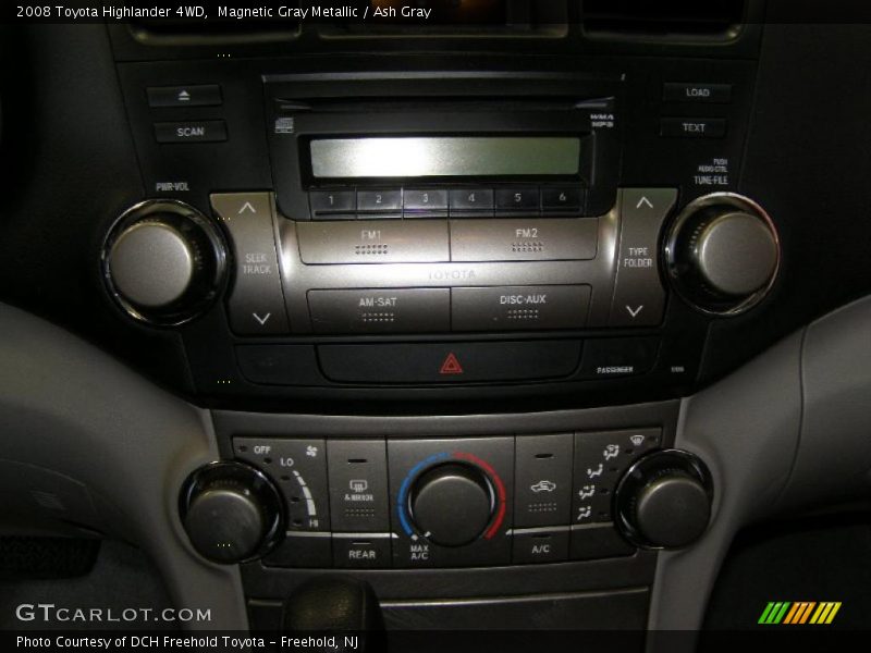 Magnetic Gray Metallic / Ash Gray 2008 Toyota Highlander 4WD