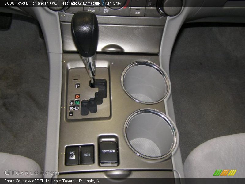 Magnetic Gray Metallic / Ash Gray 2008 Toyota Highlander 4WD