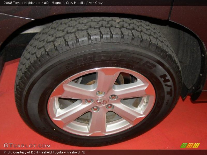 Magnetic Gray Metallic / Ash Gray 2008 Toyota Highlander 4WD