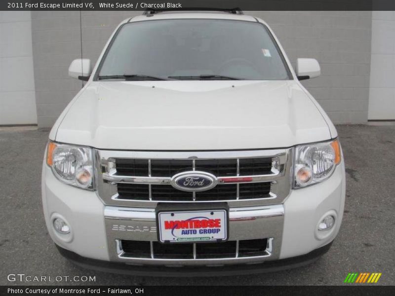 White Suede / Charcoal Black 2011 Ford Escape Limited V6