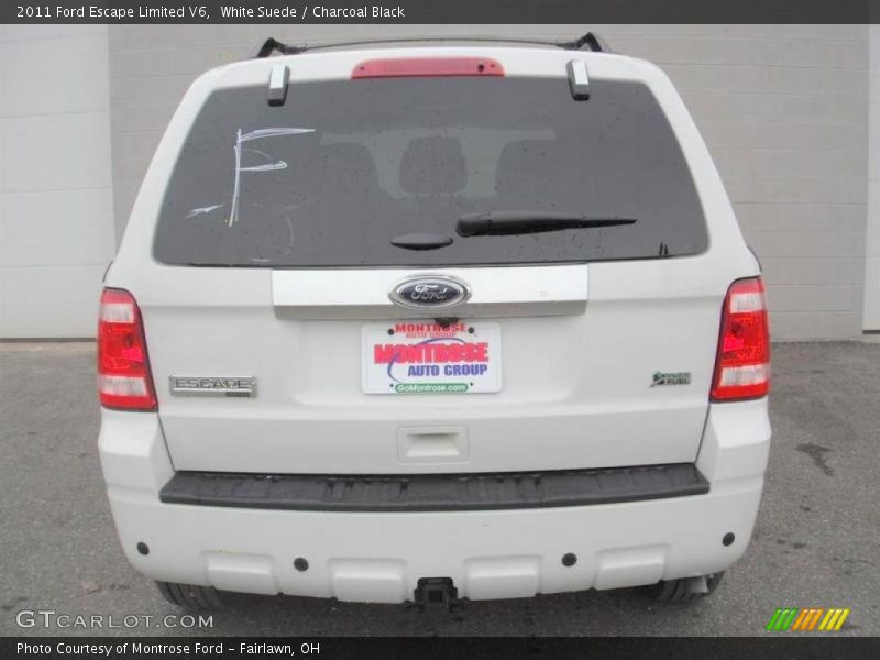 White Suede / Charcoal Black 2011 Ford Escape Limited V6