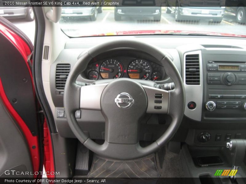  2010 Frontier SE V6 King Cab 4x4 Steering Wheel
