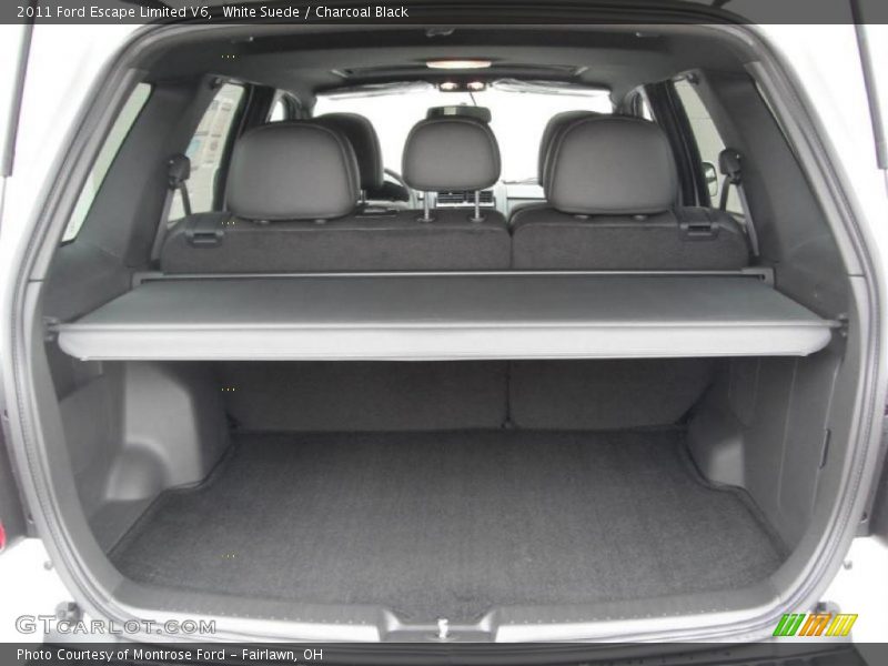 White Suede / Charcoal Black 2011 Ford Escape Limited V6