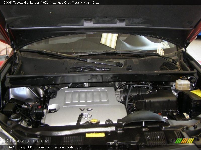 Magnetic Gray Metallic / Ash Gray 2008 Toyota Highlander 4WD