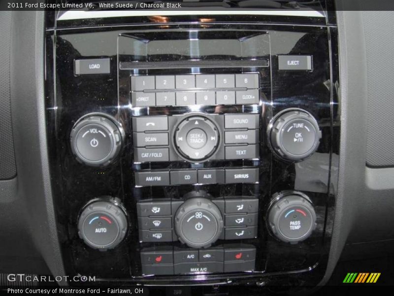 White Suede / Charcoal Black 2011 Ford Escape Limited V6