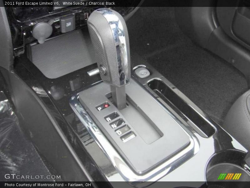 White Suede / Charcoal Black 2011 Ford Escape Limited V6